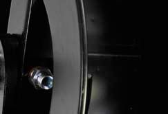 9052 Катушка для шланга с пружинным приводом из черной стали из стального шланга L. max 20 м без шланга - Ø 1/2 ". Серия LS